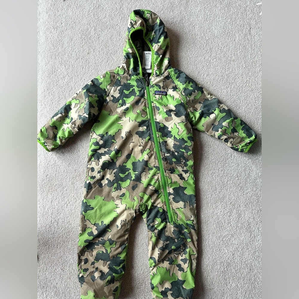 Patagonia Reversible Snow Pile Bunting/Snow Suit
